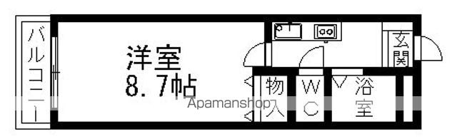 コーポ泉の間取り写真