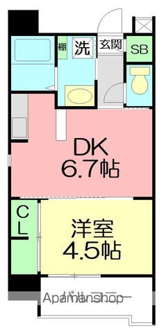 ウィステリア桜坂ヒルズの間取り写真