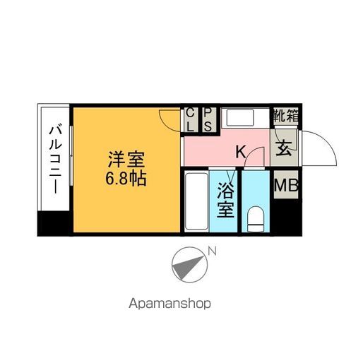 ロマネスク平尾第３の間取り