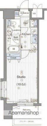 東京都千代田区神田多町２丁目[1K/30.45m2]の間取図