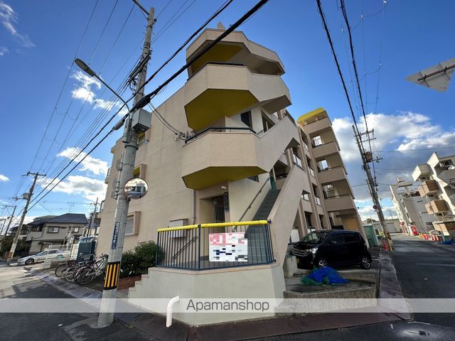 絹笠コーポの外観写真