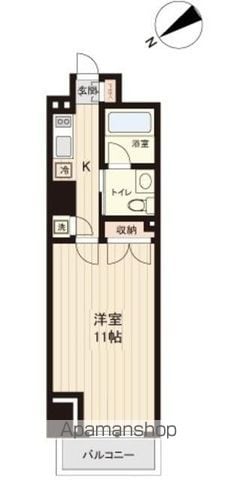プラティーク清澄白河の間取り写真