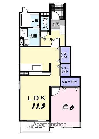 マスターズAの間取り写真