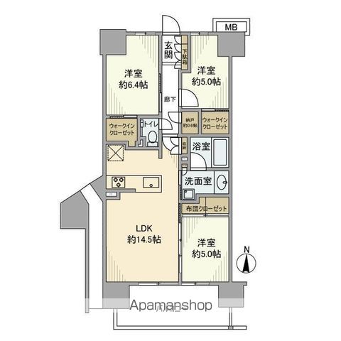 メイツ深川住吉の間取り写真