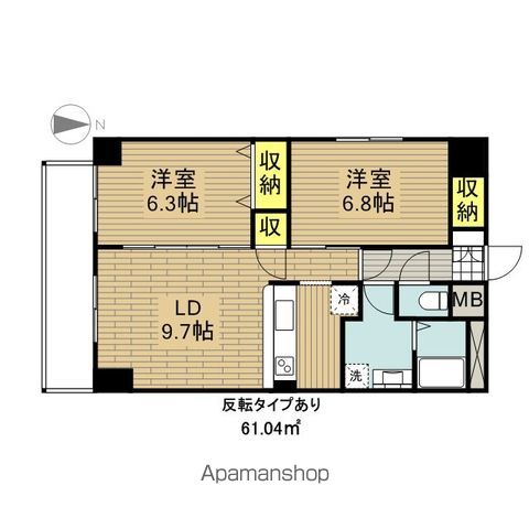 インプルーブ葵の間取り写真
