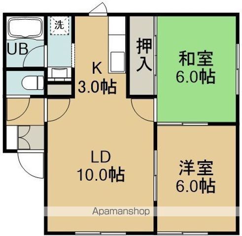 ソフィール本通の間取り写真