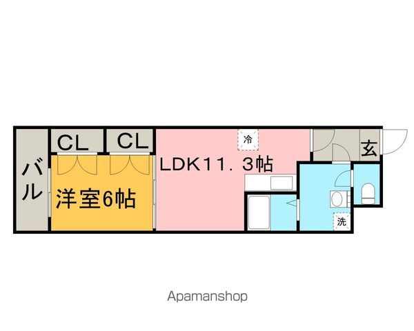 【リバティエアコートの間取り】