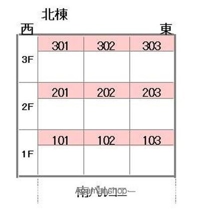 Ｓｏｌｅｉｌ[2LDK/56.85m2]の配置図