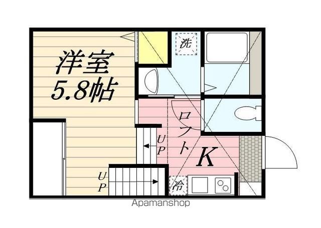 クレオ二又瀬壱番館の間取り写真