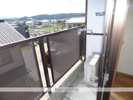 ハイツｉｎ日高[1K/34.5m2]のバルコニー