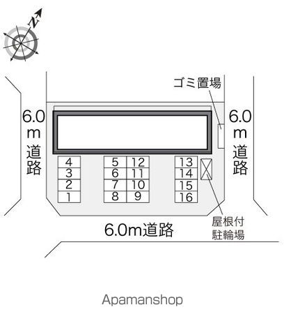 レオパレスフローラ　Ｋ 204 ｜ 千葉県白井市西白井２丁目12-13（賃貸アパート1K・2階・26.08㎡） その13