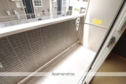 ヴィルクレール　Ⅱ[1K/29.17m2]のバルコニー