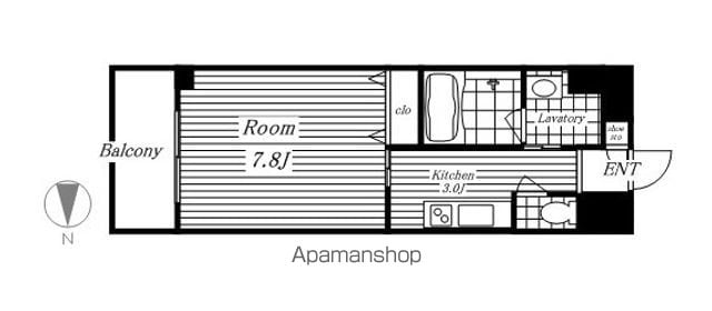ALATO丸の内の間取り写真