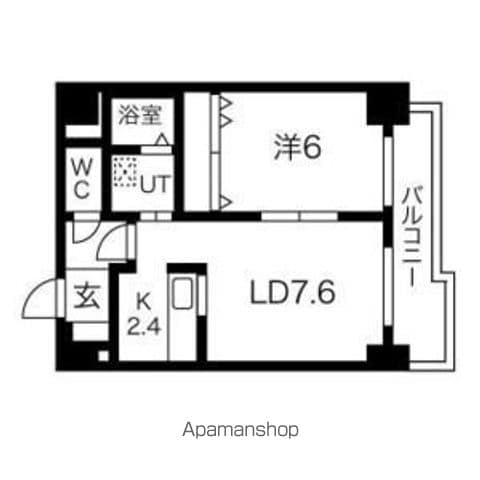ドエル円山の間取り写真