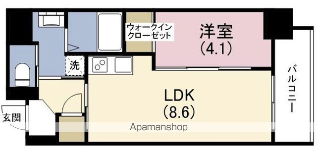 アドバンス上町台シュタットの間取り写真