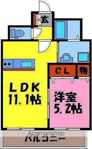 エスポワール参番館の間取り写真