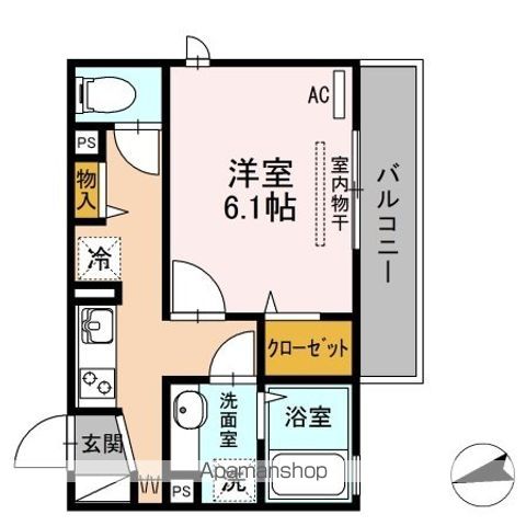 ニューフラーリッシュ イーストの間取り写真