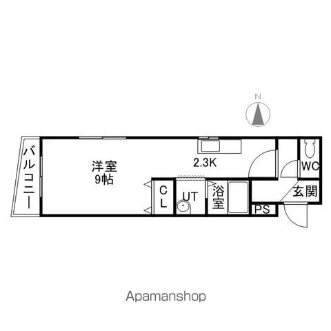 東洋ハイツ A棟の間取り写真