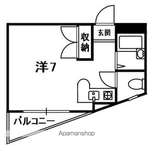 シャンテー津田の間取り写真