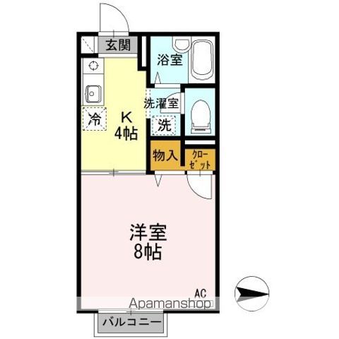 ヒルバレー Aの間取り写真