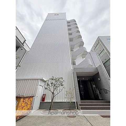 麦島建設本社ビルの外観写真