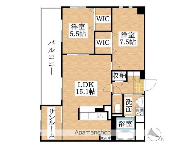 間取り：223038399775