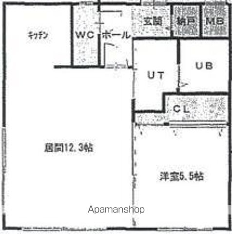 プレステージ知事公館の間取り写真