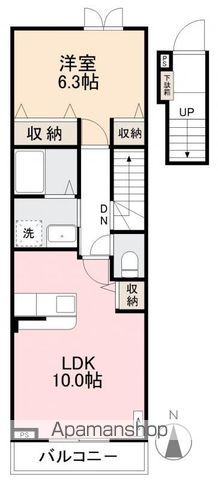 アーバンフラット六条IIの間取り写真