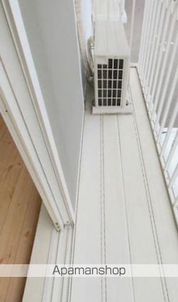 ピューアーハイツ[1K/18.63m2]のバルコニー