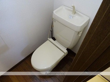 ハピネス銀杏町[1K/24.93m2]のトイレ