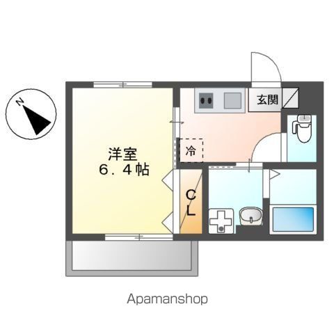 A.C.GRANDAGEの間取り写真