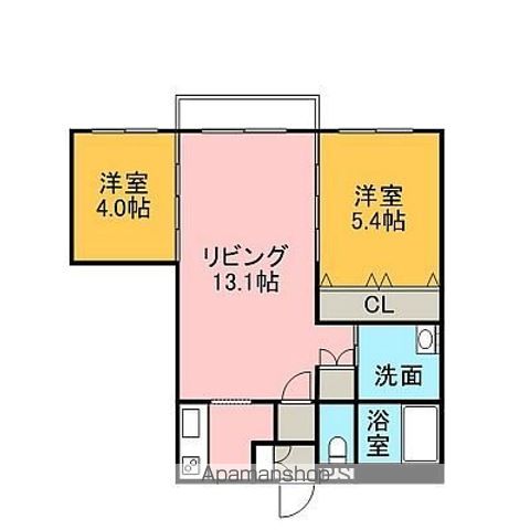 キャッスル神山の間取り写真