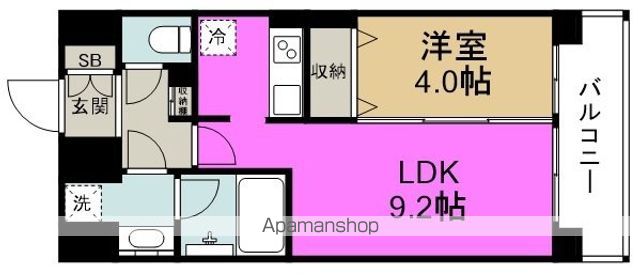 ランドセントラル梅田の間取り写真