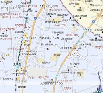 アメニティゾーン郡山[3DK/56.2m2]の周辺4