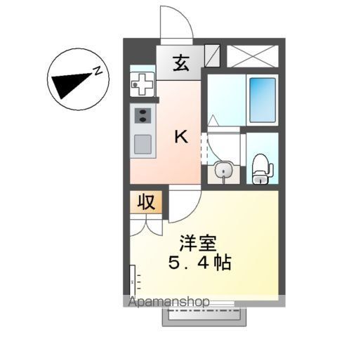 リバーサイドJSの間取り写真