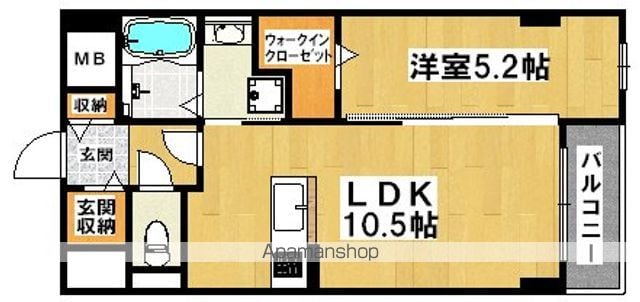 ピュアシンフォニーの間取り写真