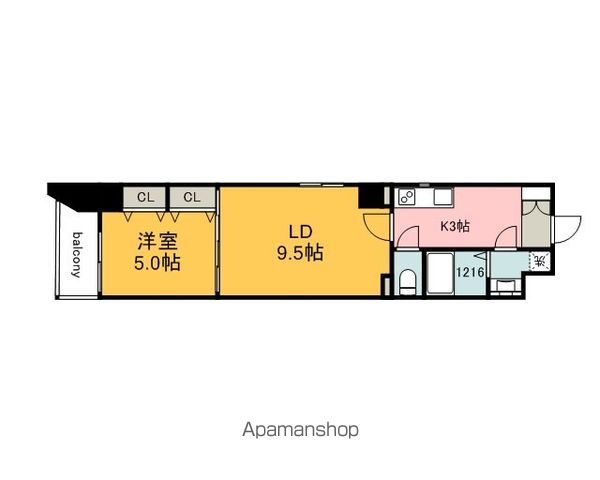 LIFEMENT K段原の間取り写真