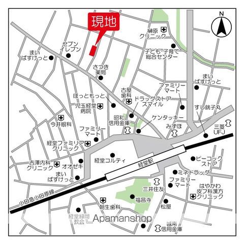 【ＡＭＡＢＩＬＩＳ　経堂の外観1】