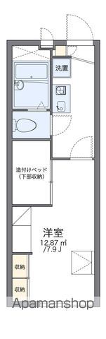 レオパレスみそのの間取り写真
