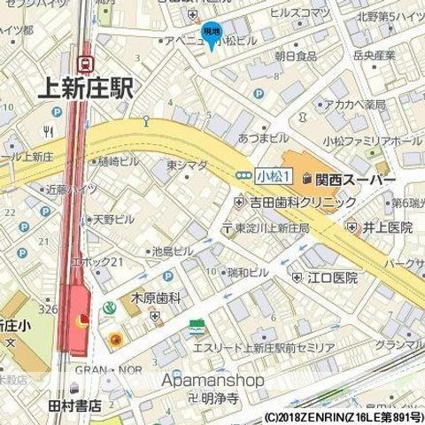 LIVE CASA 上新庄の内装写真