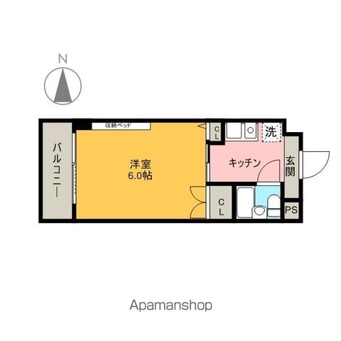 岩井橋ロイヤルハイツの間取り写真