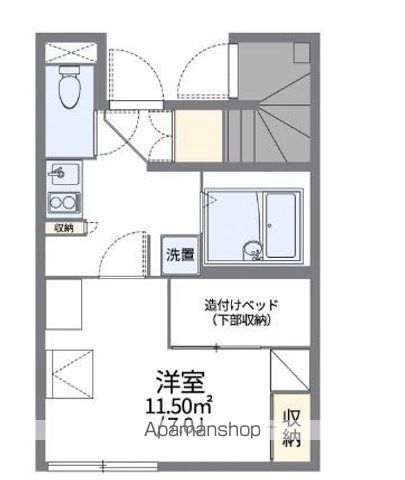 レオパレスラ スリーズの間取り写真