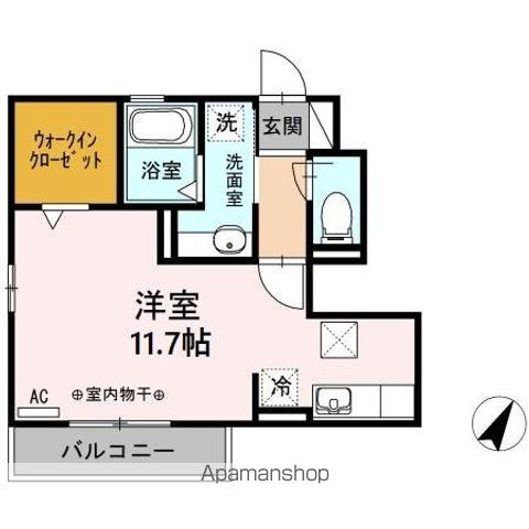 コモド社前の間取り写真