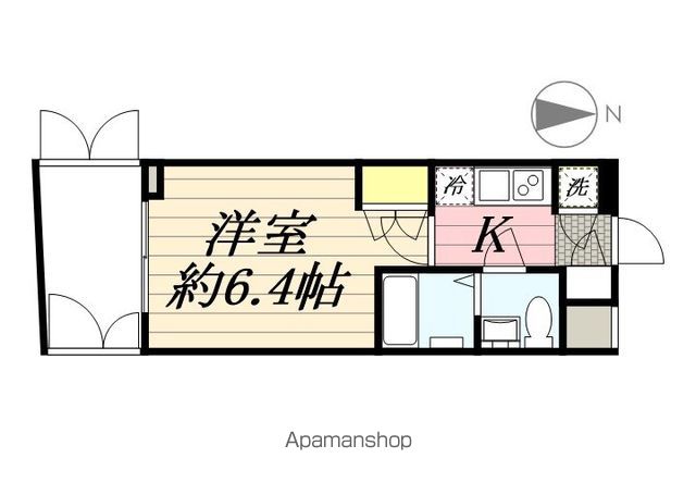 杉並区高円寺南のマンションの間取り