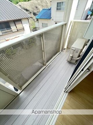 和歌山県和歌山市関戸２丁目[1K/27.18m2]のバルコニー