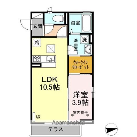 セジュールウィンの間取り写真