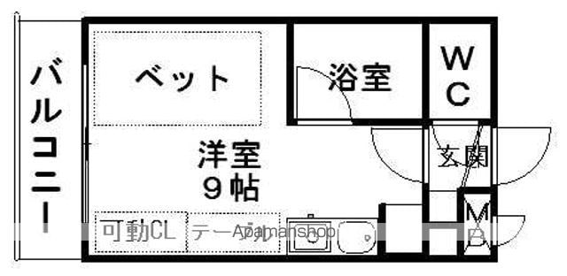 スカイハイツの間取り写真