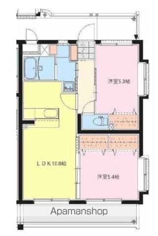 MAISON DE SOLEILの間取り写真