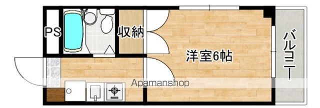 パステルクボ15の間取り写真