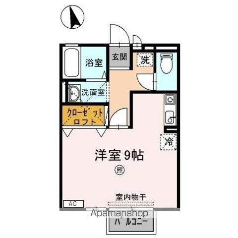 クレール姫山の間取り写真